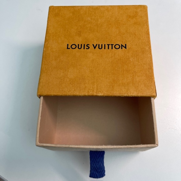 Louis Vuitton Berg Nanogram Ring M Silver/Gold M00217 w/ box and dust bag - Picture 14 of 16